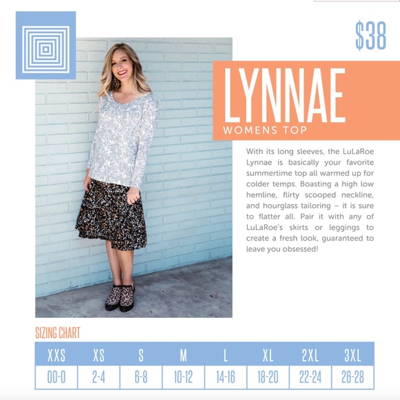 Like New - LulaRoe Long Sleeve Top (S) - Picture 6 of 6